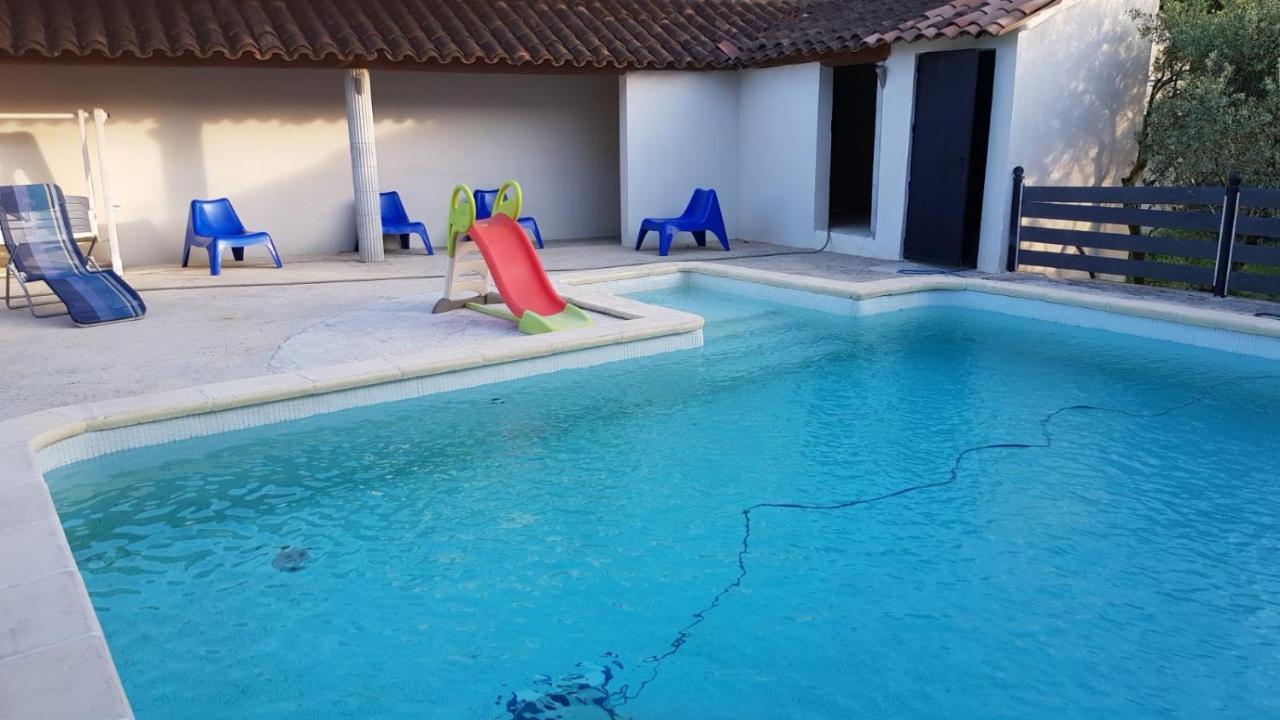 Charmante Maison Climatisee Vedene - Avignon Avec Piscine Esterno foto