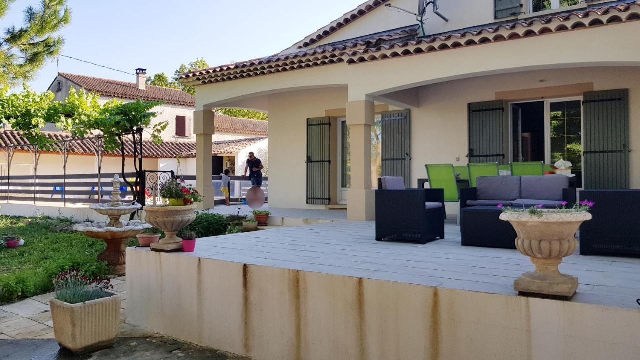 Charmante Maison Climatisee Vedene - Avignon Avec Piscine Esterno foto