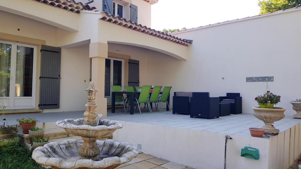 Charmante Maison Climatisee Vedene - Avignon Avec Piscine Esterno foto