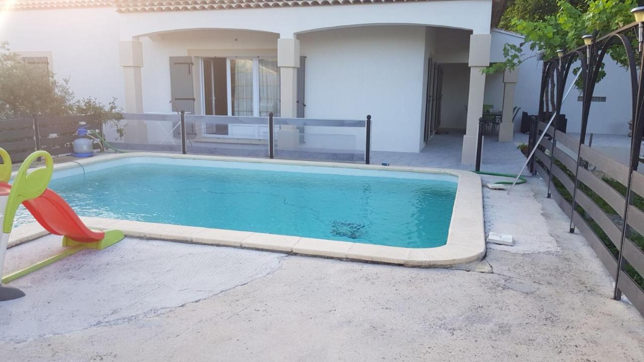 Charmante Maison Climatisee Vedene - Avignon Avec Piscine Esterno foto