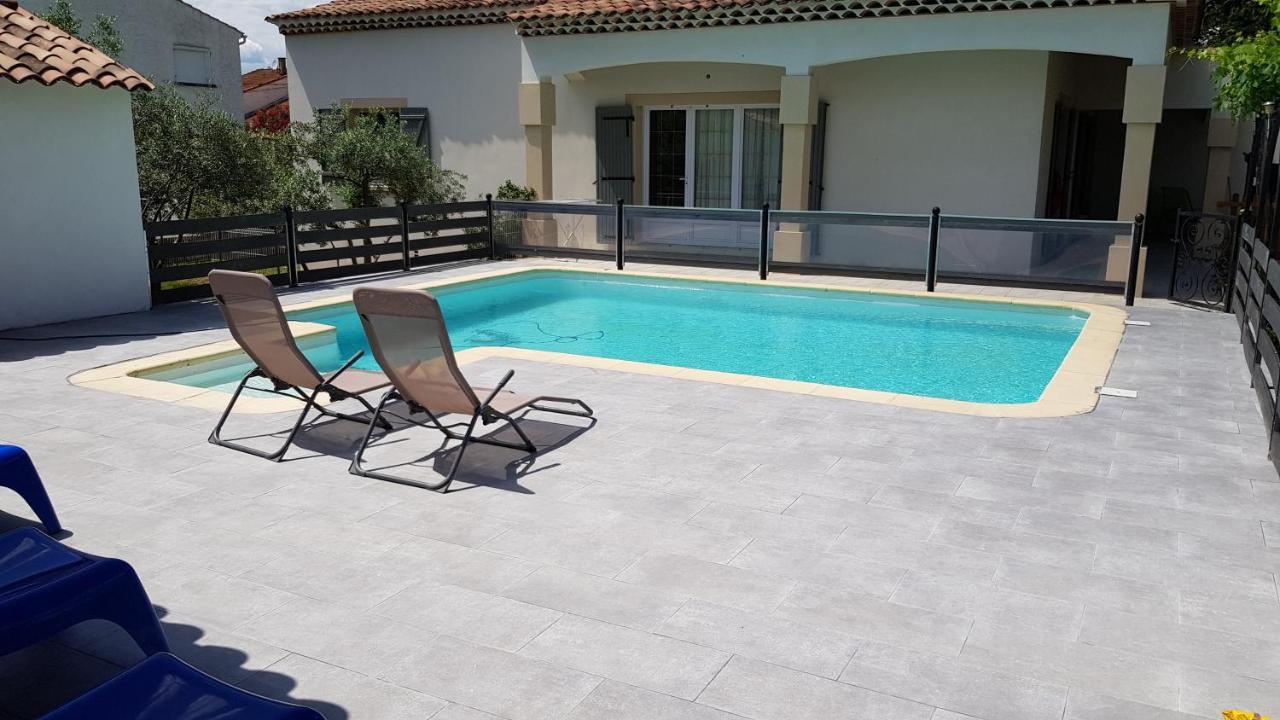 Charmante Maison Climatisee Vedene - Avignon Avec Piscine Esterno foto